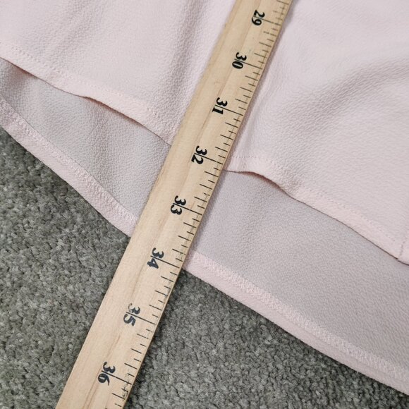 LC Waikiki Women's Button Down Tunis Shirt Size EU 36 Ruffle Feminine Romantic - Picture 7 of 7